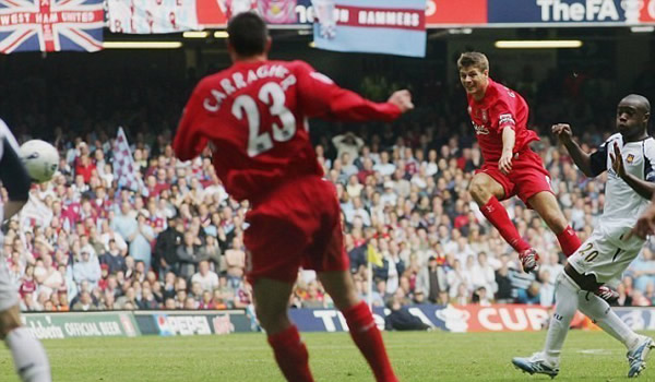  利物浦绝杀西汉姆联稳居前三  